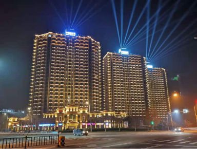 威海市華瀚大湖公館樓體(ti)及週邊景觀亮(liang)化工程